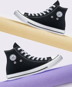 OZJI Men's High top Sneakers Black color Flats Sole Casual Shoes Size 6 ...