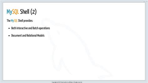 Mysql Shell 的图像结果