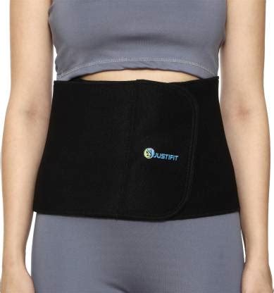 JUSTIFIT Abdominal support belt for stomach tightening belly fat burner ...