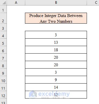 Image result for How to Use Random Number Formula for Own Data