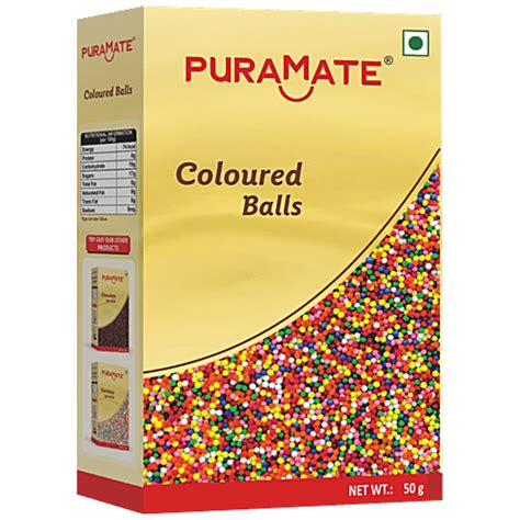 Buy Puramate Coloured Balls Online at Best Price of Rs 80 - bigbasket