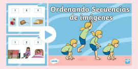 Secuencia de Eventos enPower Point (teacher made) - Twinkl