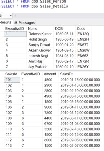 Correlated Subquery SQL 的图像结果