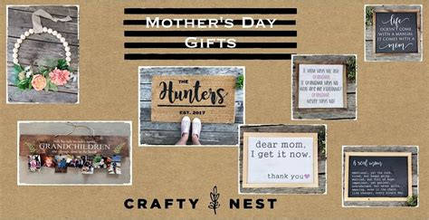 Mothers Day Gifts! (Purchase completed gifts here), The Crafty Nest DIY ...