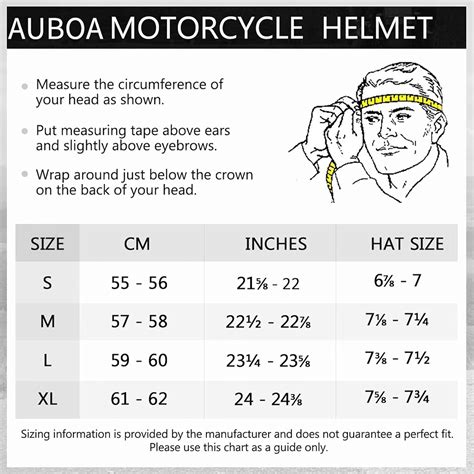 Buy Auboa 3/4 Open Face Motorcycle ATV Helmet Adult with Chin Guard for ...