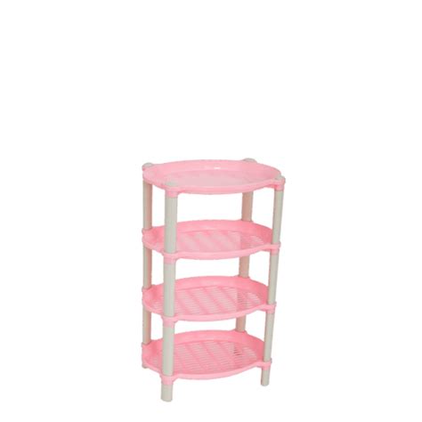 RAK PLASTIK 4 SUSUN DENGAN RODA QUENNIE 1361 SS4 - Jual Container Box ...