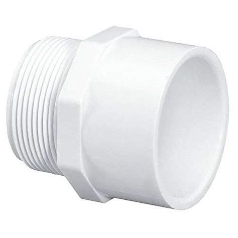 PVC Male Adapter Pipe Fitting - SCH 40 PVC Fittings 3/4 Inch Slip ...