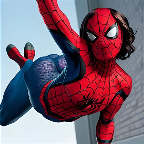 Spider-Man , female,nice body, big butt - Arthub.ai