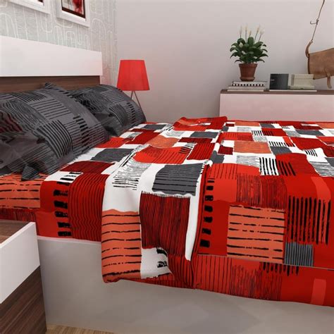 Buy SPACES Miami Printed Bedding Set with Comforter - 4 Pcs from Spaces ...