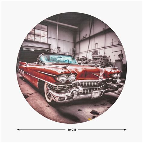 Buy Brezza Set of 3 Canvas Vintage Car Picture Frames from Home Centre ...