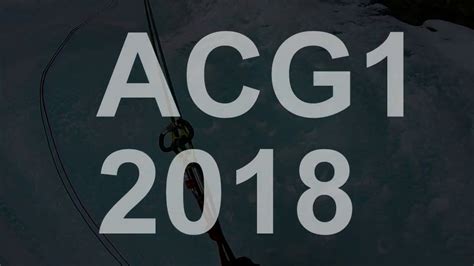 ACG1 2018 - YouTube