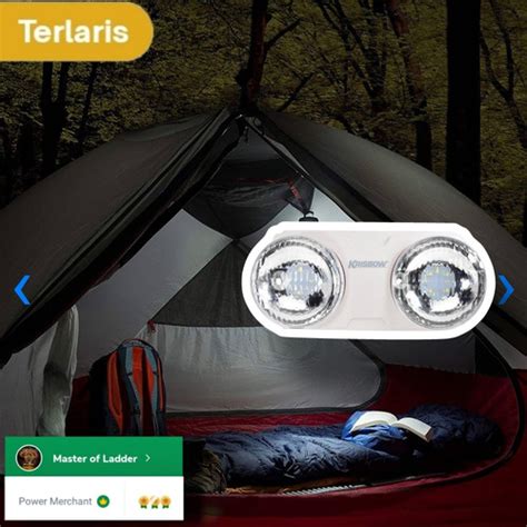 Jual Lampu Darurat LED Twin spot KRISBOW LED Emergency- Rechargeable ...