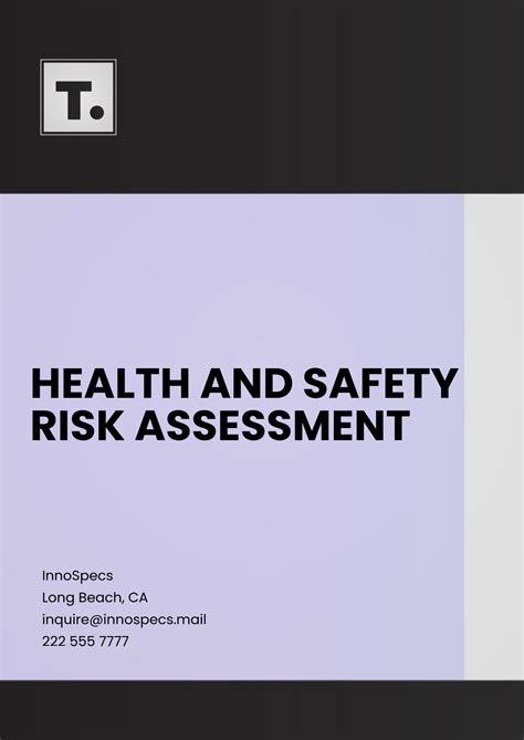 Image result for Risk Assessment Format