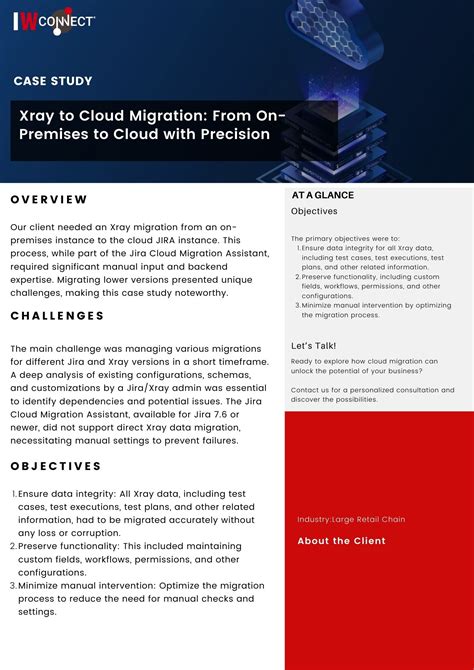Xray to Cloud Migration: From On-Premises to Cloud with Precision - IWConnect