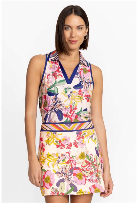 Buy BEE ACTIVE ACTIVE POLO SWING TANK | Johnny Was