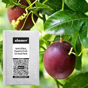 abamec Red Lilikoi Hawaiian Passion Fruit (Passiflora Edulis var ...