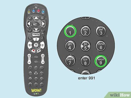 Image result for How to Program a WoW Remote Control