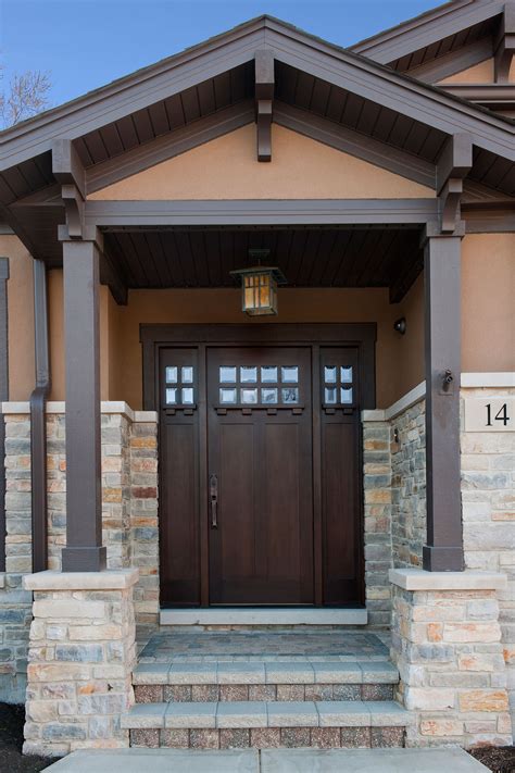 Front Door Entry Craftsman Design