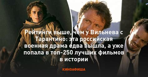 Рейтинги выше, чем у Вильнева с Тарантино: эта российская военная драма ...