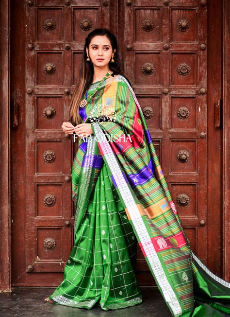 BERHAMPURI SILK PATTA SAREES – Fabodisha