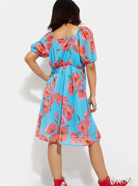 Buy URB_N Women Floral Printed A-Line Dress Online at just Rs. 999.0 ...