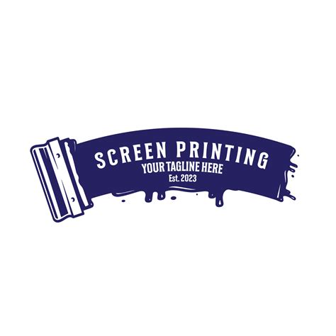 Screen Printing Vector at Guadalupe Wolf blog
