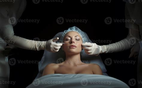 Woman undergoes botox therapy for a youthful and rejuvenated appearance ...