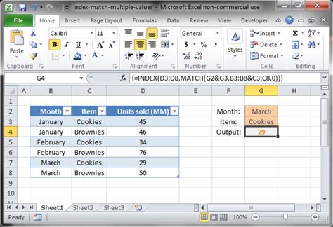 Image result for INDEX/MATCH Example