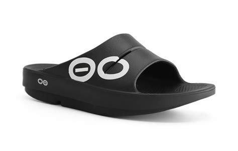 (OOFOS) OOahh Sport Black/White | evinsurf