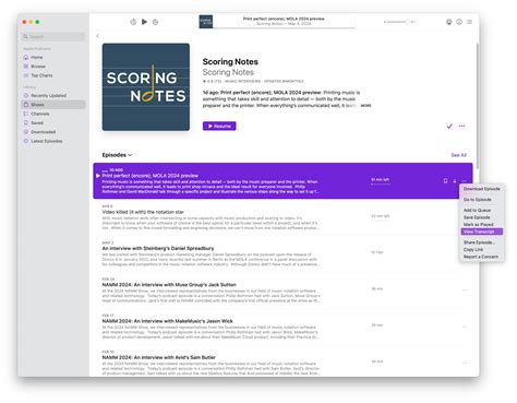 View transcripts of Scoring Notes podcasts (and other shows) in Apple ...