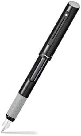 Sheaffer Calligraphy Matte Black Fountain pen with Black cap and Matte ...
