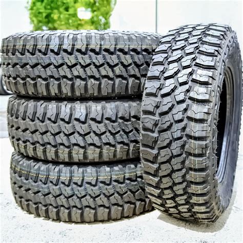 Set of 4 Thunderer Trac Grip M/T LT 265/70R17 121/118Q E (10 Ply)