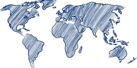 World Map Vector Line 的图像结果