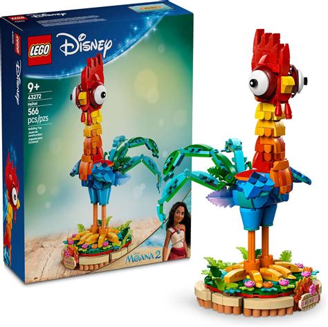 Amazon.com: LEGO Disney Moana 2 Heihei - Juguete de construcción para ...