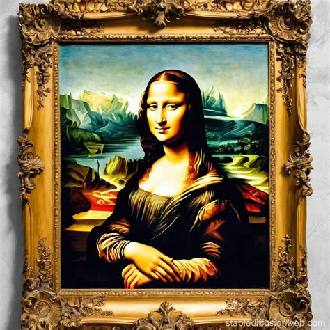 Portrait of the Mona Lisa | Stable Diffusion Online