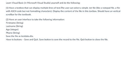 Image result for Visual Basic Code to Show Text