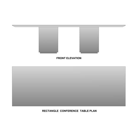 Sam Rectangle Conference Table for | | Della