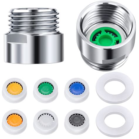 Buy PAGOW 10 Shower Flow Reducer Limiter Set, gpm 1.5/1.8/2.0/2.2/2.5/3 ...
