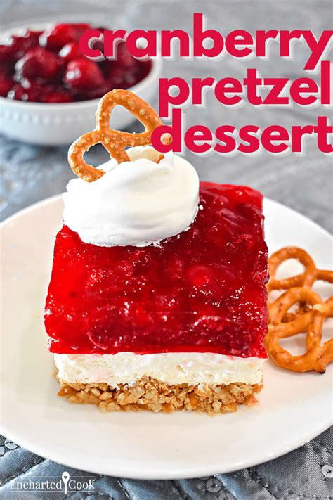 This is the best Cranberry Cheesecake Pretzel Dessert recipe ever for ...