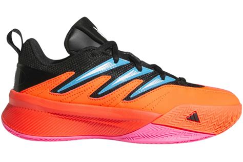 adidas Dame Certified 3 Solar Red Core Black Cloud White (GS) - JI4994 - GB