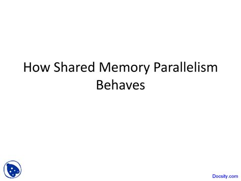 Image result for Shared Memory Model in Parallel Computing