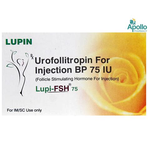 LUPI FSH 75IU INJECTION Price, Uses, Side Effects, Composition - Apollo ...