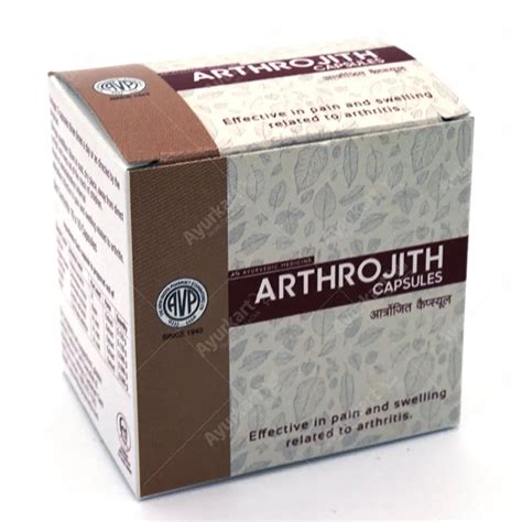 Arthrojith Capsules - 10Nos - AVP Ayurveda Pharmacy | Joint pain ...