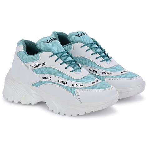 Buy Vellinto SHE-RA Colour Block Shoes for Women ll Casual Sneakers for ...