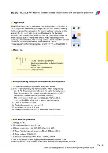 QCX5 series electromagnetic starter - PEOPLE ELE. APPLIANCE GROUP CO ...