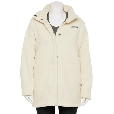 Plus Size Columbia Panorama Long Sherpa Fleece Jacket