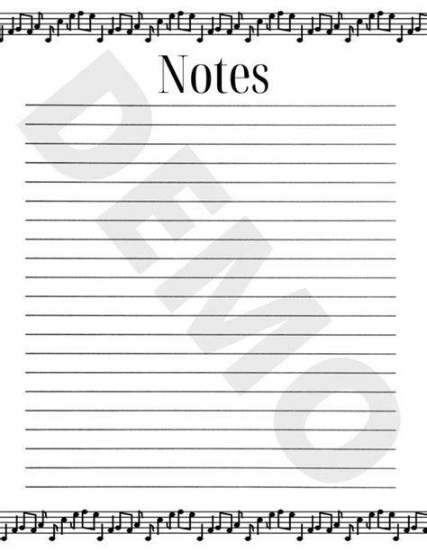 Large Music Notes Printable 的图像结果