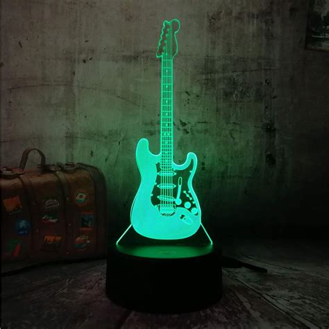 Buy Jinlycoo Musicians Unique Music Guitar Model Bass Lava 3D Visual ...