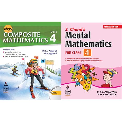 New Composite Mathematics - Class 4 (For 2019 Exam) + S Chand's Mental ...