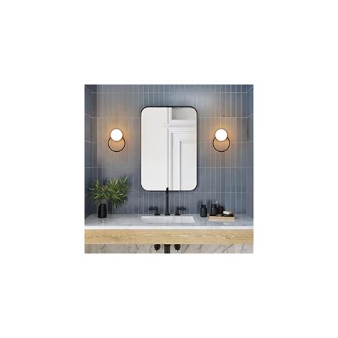 Buy Tubicen Decorative Globe Wall Sconce Lamp, Black Mid Century Modern ...